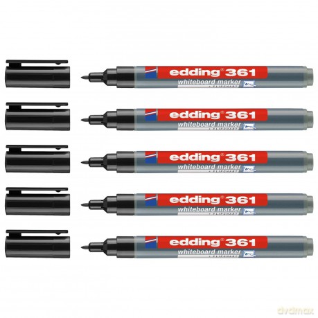 Edding: edding 361 Whiteboard-Marker schwarz 1,0