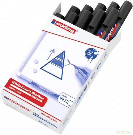 Edding: edding 363 Whiteboard-Marker schwarz 1,0