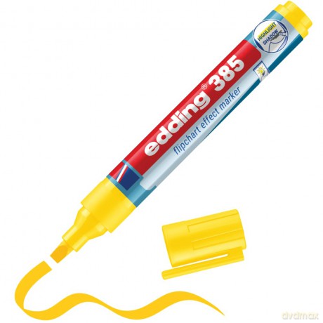 Edding: edding 385 Flipchart-Marker gelb 1,0 - 5