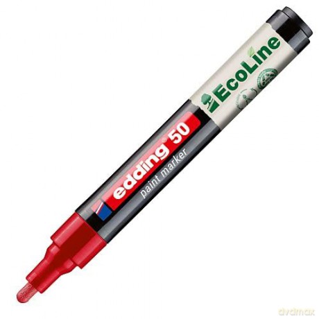 Edding: edding 50 EcoLine Lackmarker rot 2,0 - 3