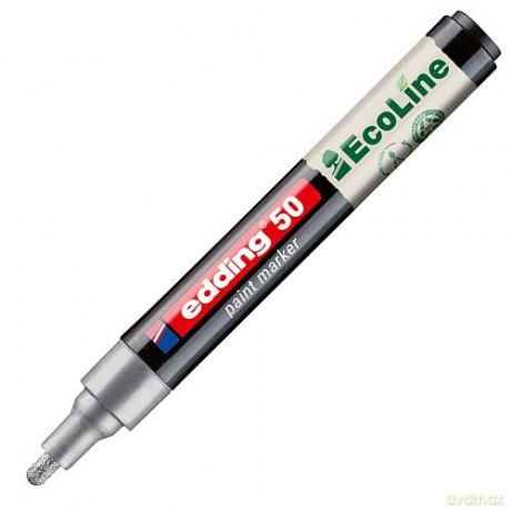 Edding: edding 50 EcoLine Lackmarker silber 2,0