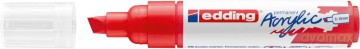 Edding: edding 5000 Acrylstift rot 5,0 -10,0 mm,