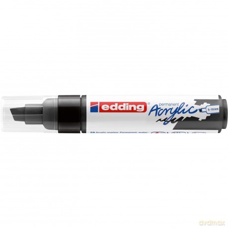 Edding: edding 5000 Acrylstift schwarz 5,0 -10,0