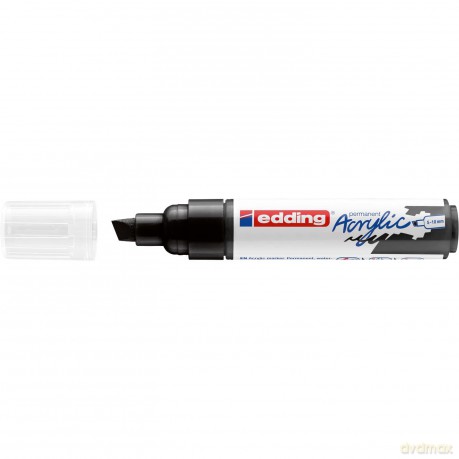 Edding: edding 5000 Acrylstift schwarz 5,0 -10,0