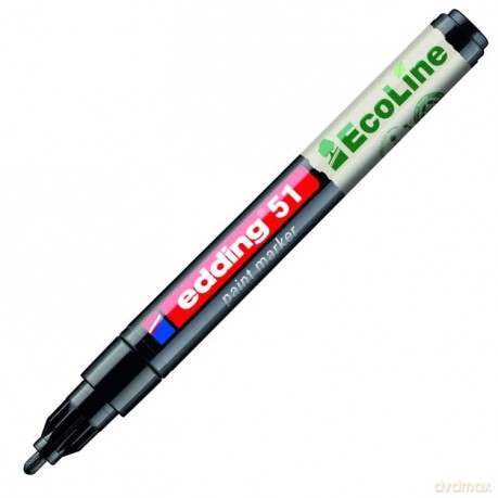 Edding: edding 51 EcoLine Lackmarker schwarz 1,