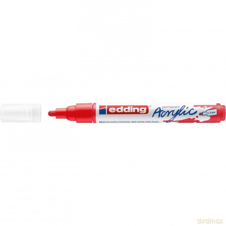 Edding: edding 5100 Acrylstift rot 2,0 - 3,0 mm,