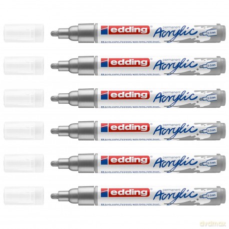 Edding: edding 5100 Acrylstift silber 2,0 - 3,0
