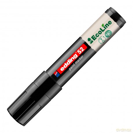 Edding: edding 52 EcoLine Lackmarker schwarz 4,0