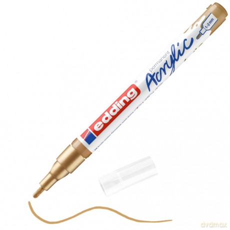 Edding: edding 5300 Acrylstift gold 1,0 - 2,0 mm
