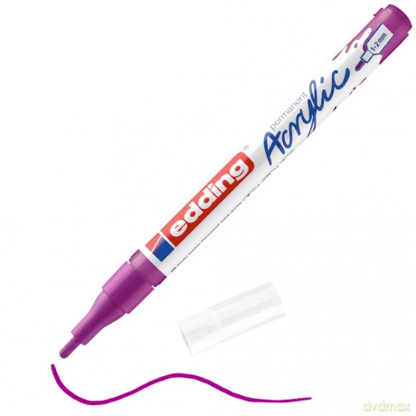 Edding: edding 5300 Acrylstift lila 1,0 - 2,0 mm