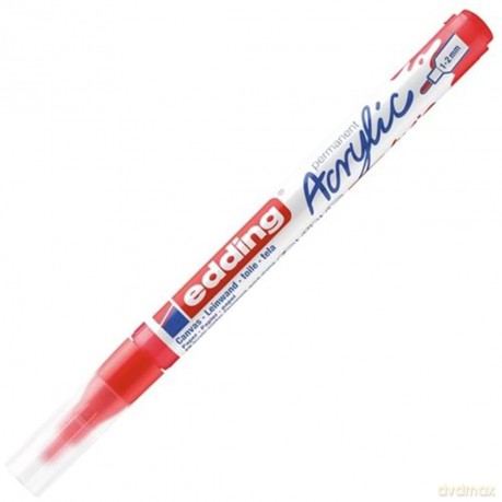 Edding: edding 5300 Acrylstift rot 1,0 - 2,0 mm,
