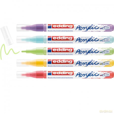 Edding: edding 5300 Acrylstifte-Set farbsortiert