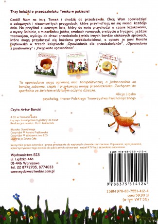 Opowiadania dla przedszkolaków - Renata Piątkowska [AUDIOBOOK] [CD-MP3]