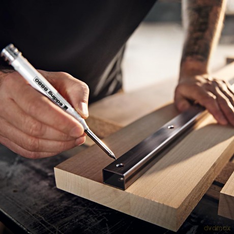 Edding: edding 8880 Tieflochmarker-Bleistift wei