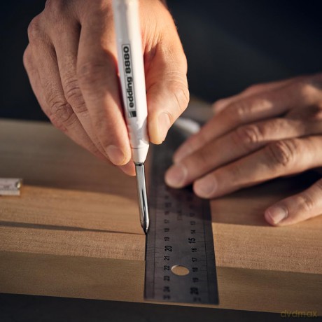 Edding: edding 8880 Tieflochmarker-Bleistift wei
