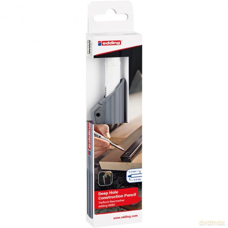 Edding: edding 8880 Tieflochmarker-Bleistift wei
