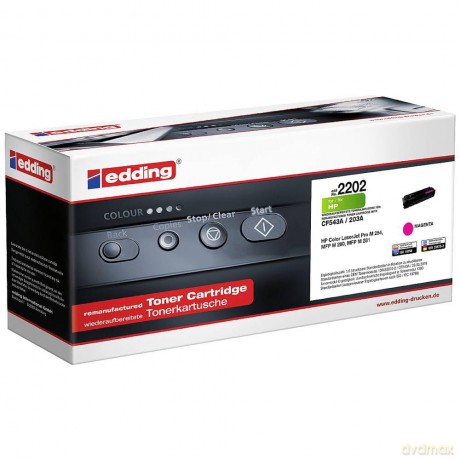 edding EDD-2202 magenta Toner ersetzt HP