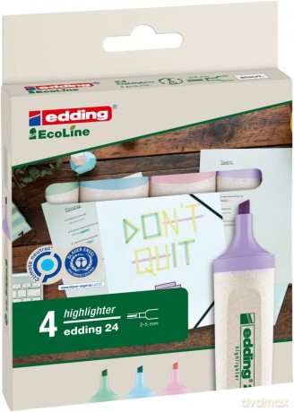 Edding: edding Highlighter 24 EcoLine pastell Te