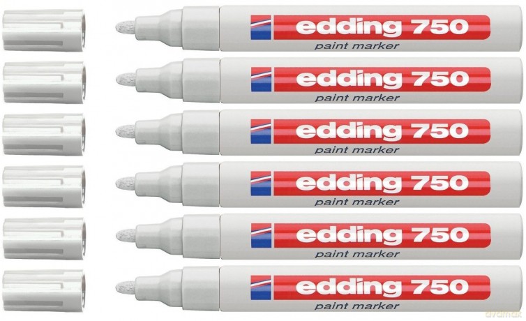 Edding Lackmarker 750 weiss