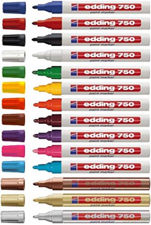 Edding Lackmarker 750 weiss