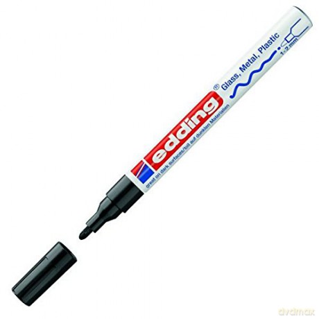 Edding: Edding Lackmarker 751 schwarz