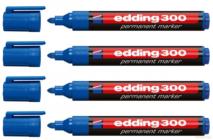 Edding Marker 300,blau,10Stck