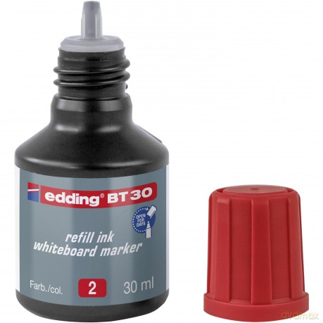 Edding: edding Nachfźlltinte BT 30 rot