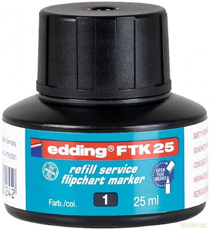 Edding: edding Nachfźlltinte FTK 25 schwarz