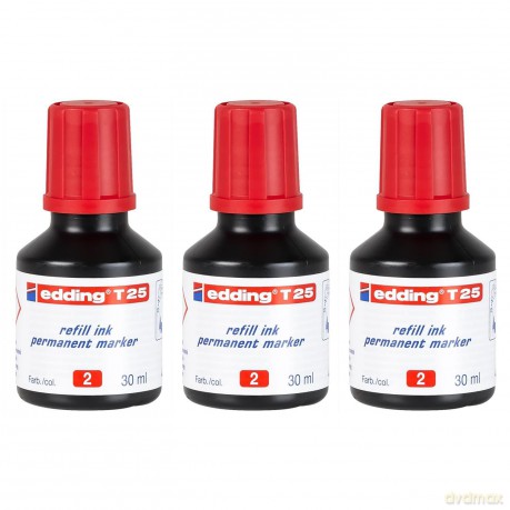 Edding: edding Nachfźlltinte T 25 rot