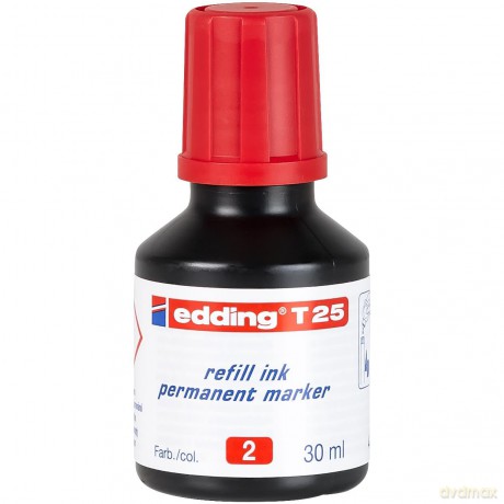 Edding: edding Nachfźlltinte T 25 rot