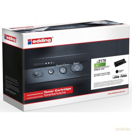 Edding: edding schwarz Toner kompatibel zu HP 8