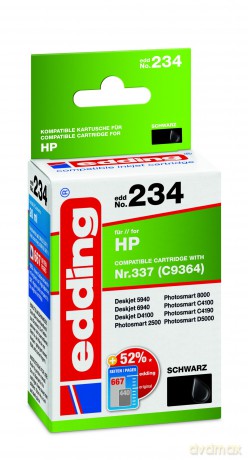 Edding Tinte ersetzt HP Nr.337
