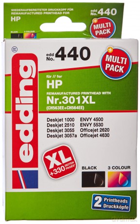 Edding Tinten ers.HP 2x301XL