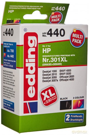 Edding Tinten ers.HP 2x301XL