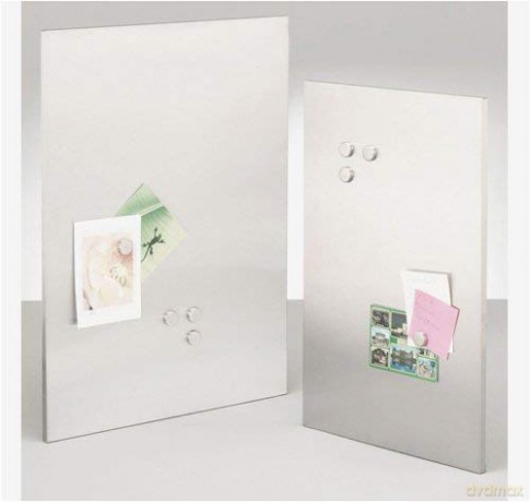 Edelstahl-Magnettafel 60x80cm