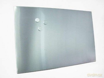 Edelstahl-Magnettafel 60x80cm