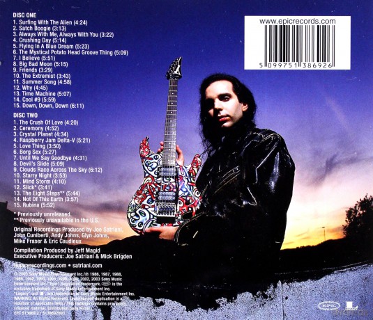 Joe Satriani: The Electric Joe Satriani: An Anthology [2CD]