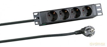 EFB 10" 1HE Steckdosenleiste 4xCEE 7/3 o