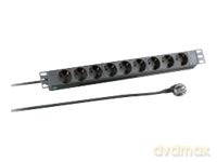 EFB 19" 1HE Steckdosenleiste 9x 2.0m