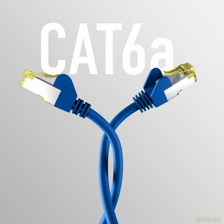 EFB CAT6a BLAU 15m Patchkabel S/FTP PIMF
