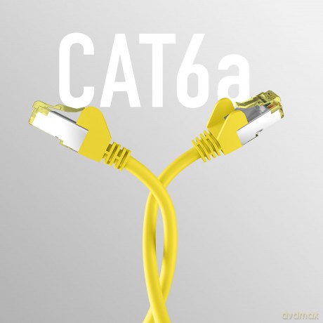 EFB CAT6a GELB 2m Patchkabel S/FTP PIMF