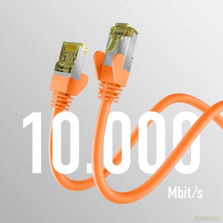 EFB CAT6a ORANGE 1.5m Patchkabel S/FTP P