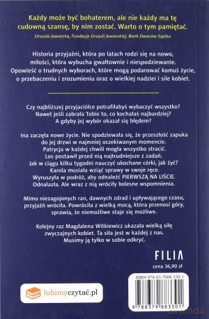 Pierwsza na liście - Magdalena Witkiewicz [KSIĄŻKA]