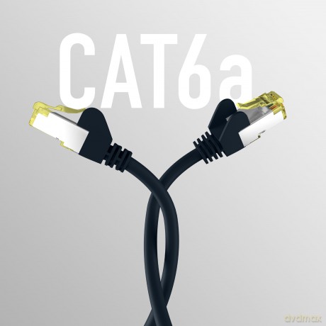 EFB CAT6a SCHWARZ 0.25m Patchkabel S/FTP