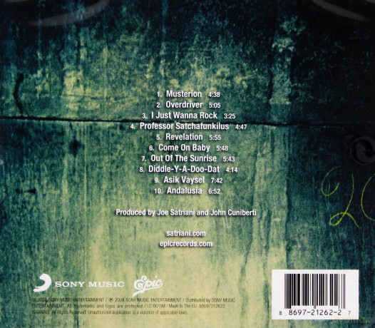 Joe Satriani: Professor Satchafunkilus and the Musterion of Rock [CD]