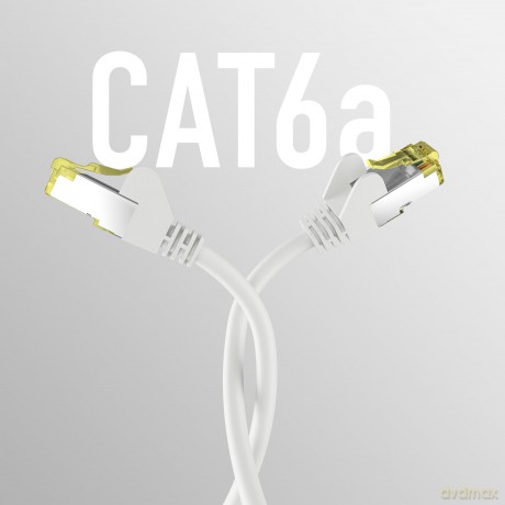 EFB CAT6a WEISS 1.5m Patchkabel S/FTP PI