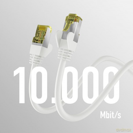 EFB CAT6a WEISS 1.5m Patchkabel S/FTP PI
