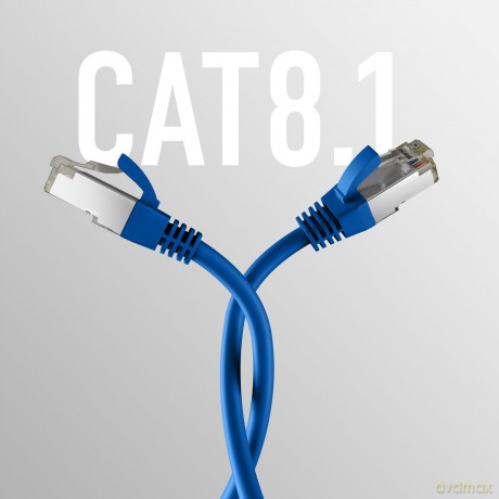 EFB CAT8.1 BLAU 15m RJ45 PATCHKABEL S/FT