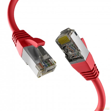 EFB CAT8.1 ROT 1.5m RJ45 PATCHKABEL S/FT