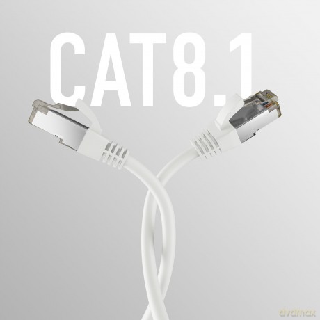 EFB CAT8.1 WEISS 1m RJ45 PATCHKABEL S/FT